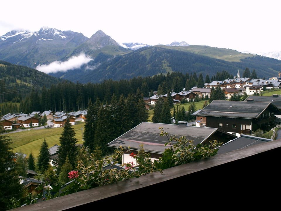 Blick aus dem Fenster Ursprungs Panorama Hotel