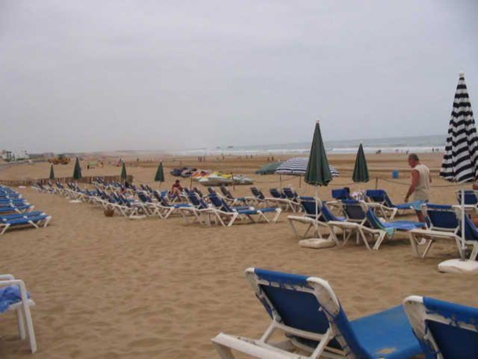 Strand am 04.07.2008 Hotel Riu Tikida Beach