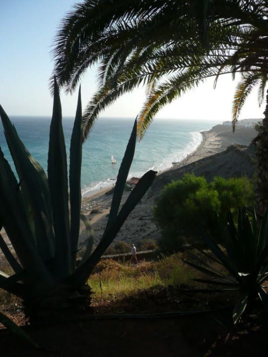 Blick von der Liege auf den Strand ROBINSON ESQUINZO PLAYA