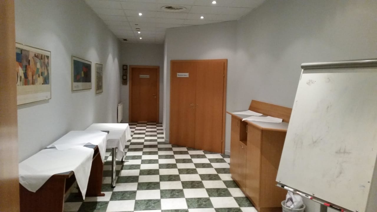 Zugang zu den Seminarräumen Thermenhotel Kurz