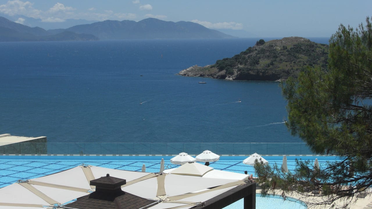 Ausblick von unserem Zimmer TUI BLUE Seno - Adults Only