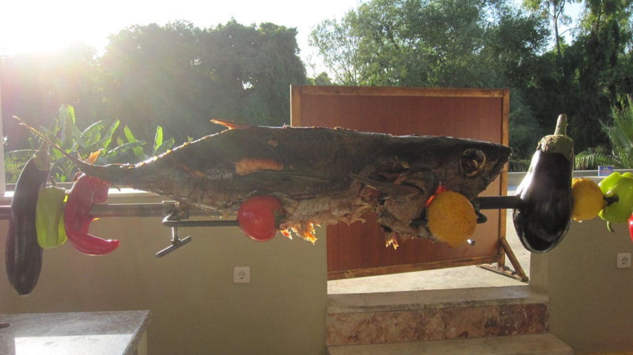 Fisch vom Grill Club Tuana Fethiye