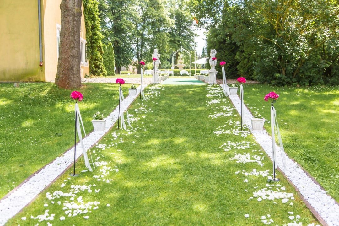 Gartenanlage Schloss Wulkow