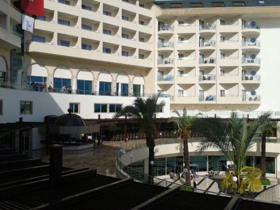 Der Blick zum Restaurant Saphir Resort & Spa