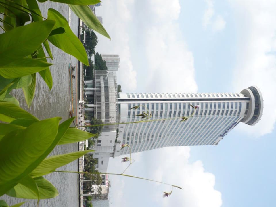 Blick vom anderen Ufer Millennium Hilton Bangkok