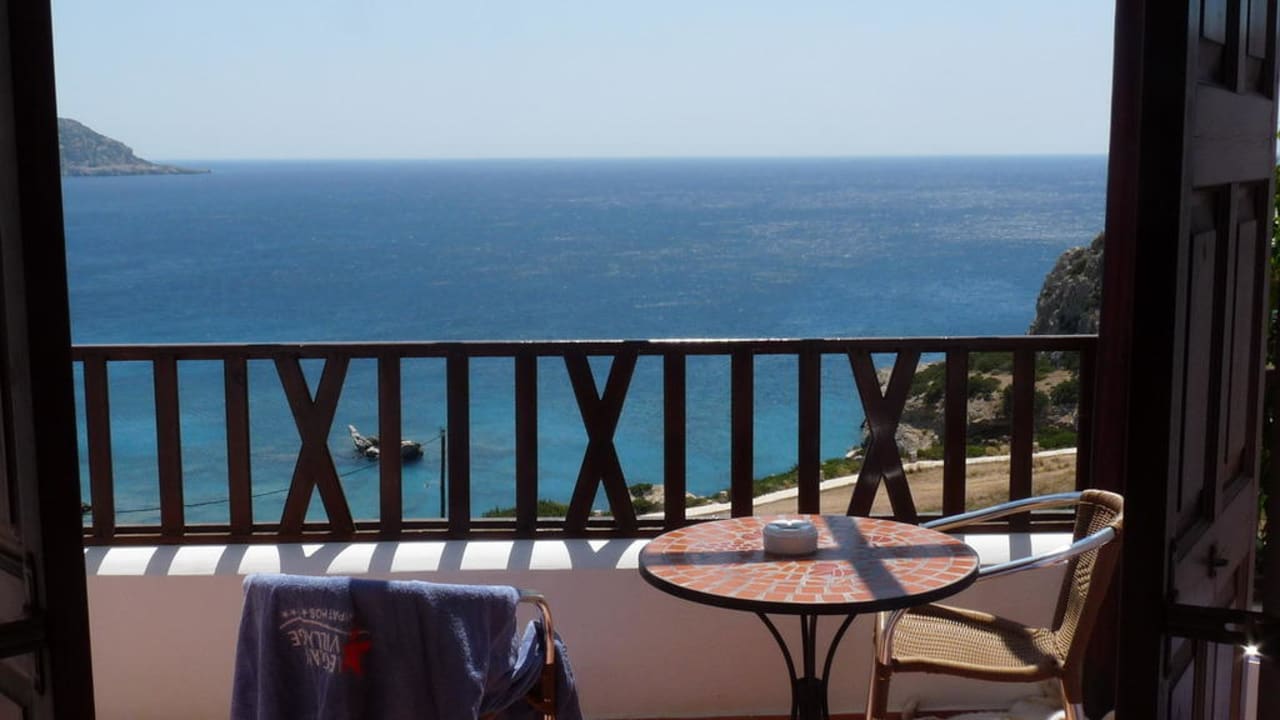 Bett mit Aussicht Aegean Village Beachfront Resort