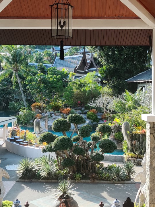 Gartenanlage Thavorn Beach Village Resort & Spa