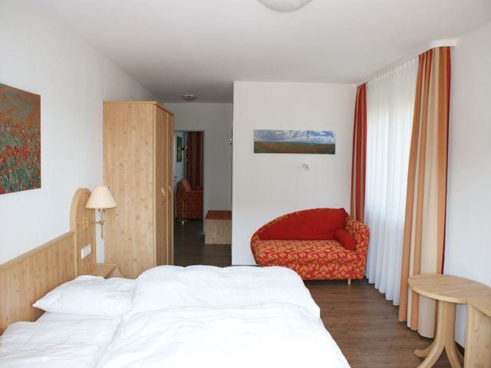 Wohn-/Schlafzimmer Pension Fohrenberg
