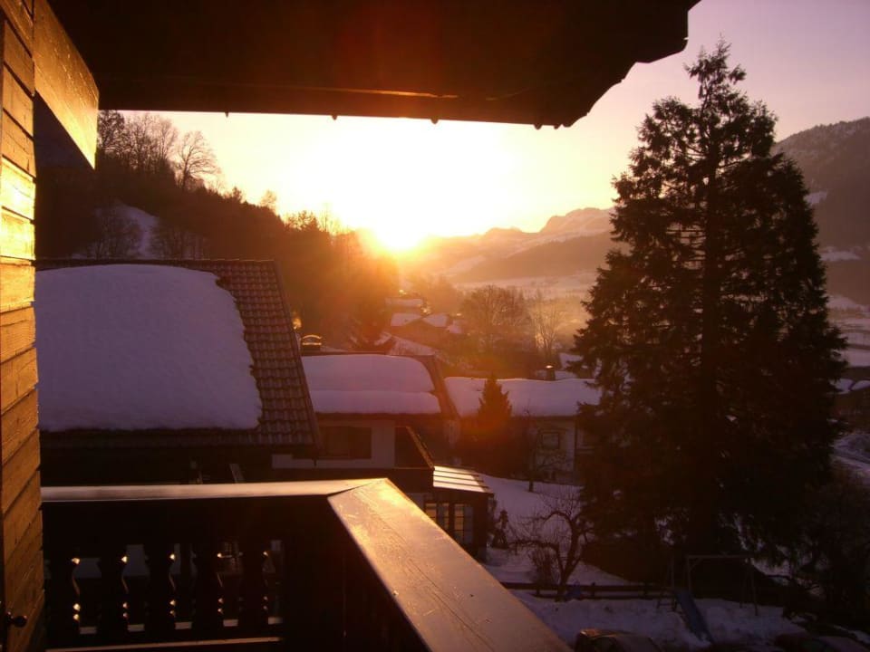 Sonnenaufgang Gästehaus Sonnberg