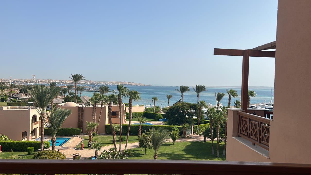 Ausblick Continental Hotel Hurghada