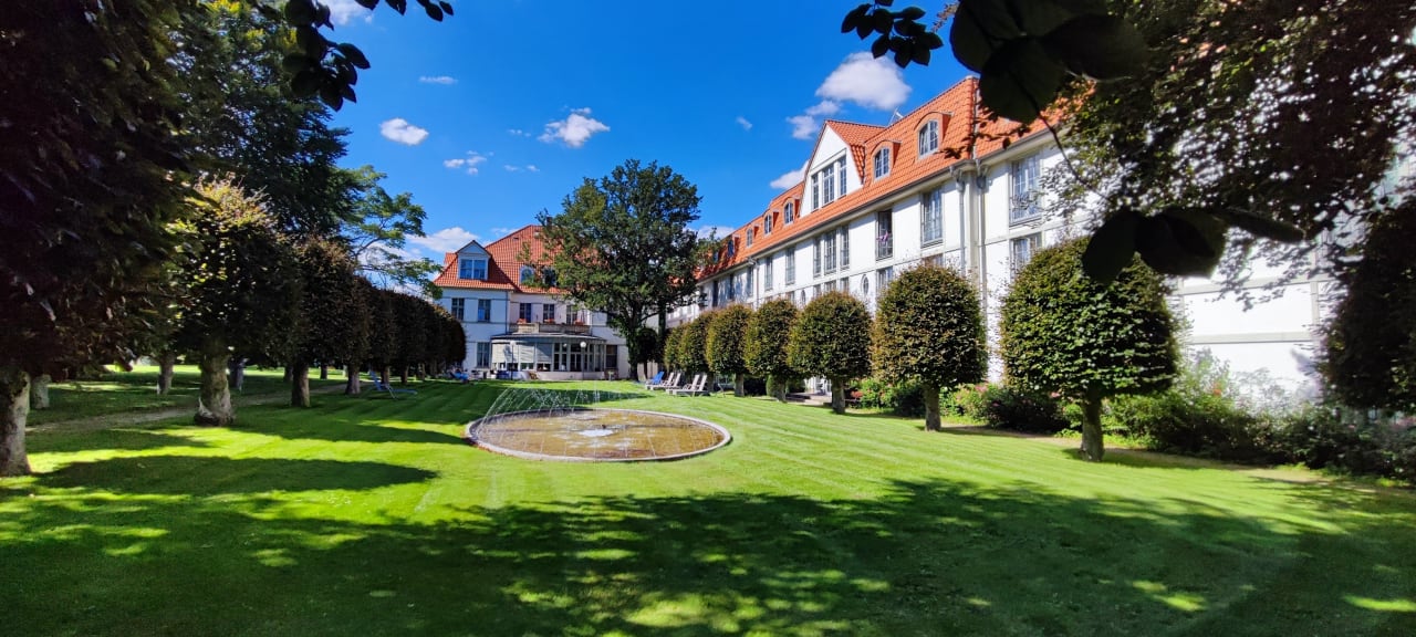 Gartenanlage Hotel Villa Heine