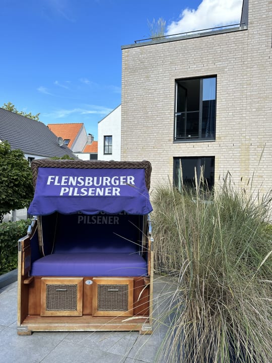 Gartenanlage Hotel Hafen Flensburg