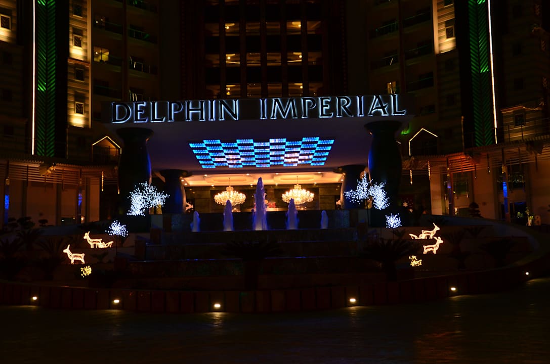Weihnachtlich geschmückt Hotel Delphin Imperial