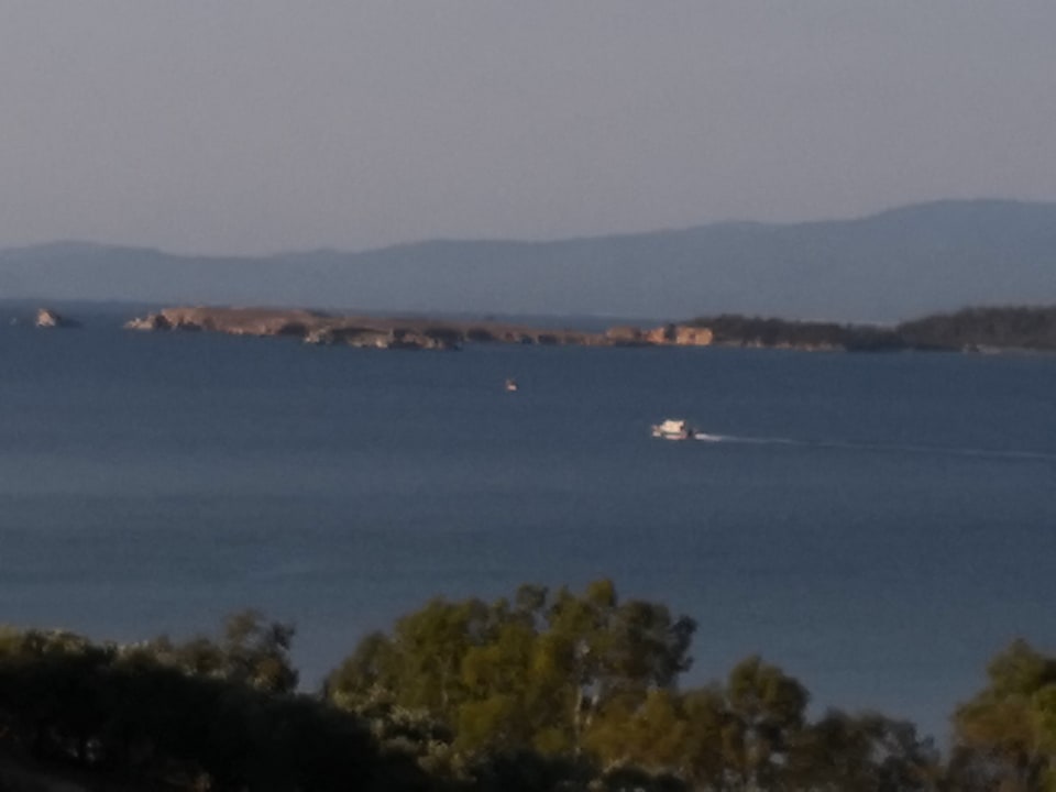 Ausblick Akrathos Beach Hotel