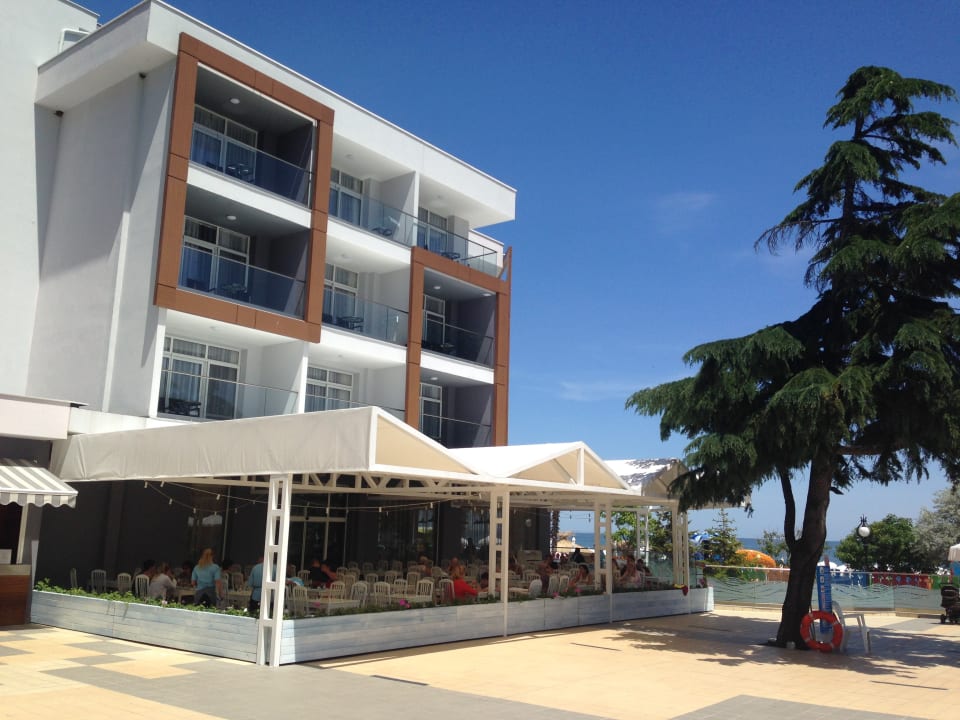 Außenbereich Restaurant Sentido Marea