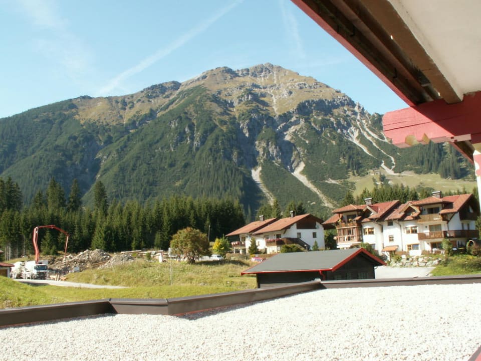 Blick vom Balkon Familotel Kaiserhof