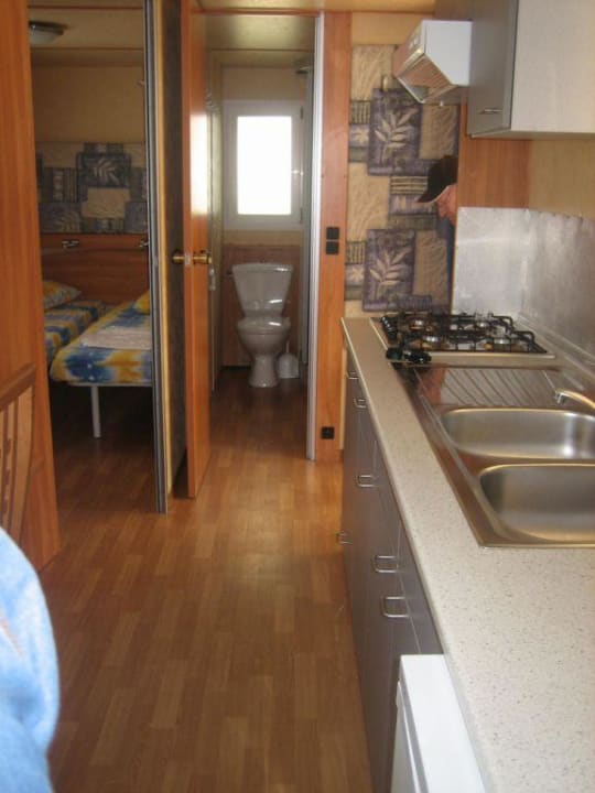 Geräumige Küche Camping Du Parc