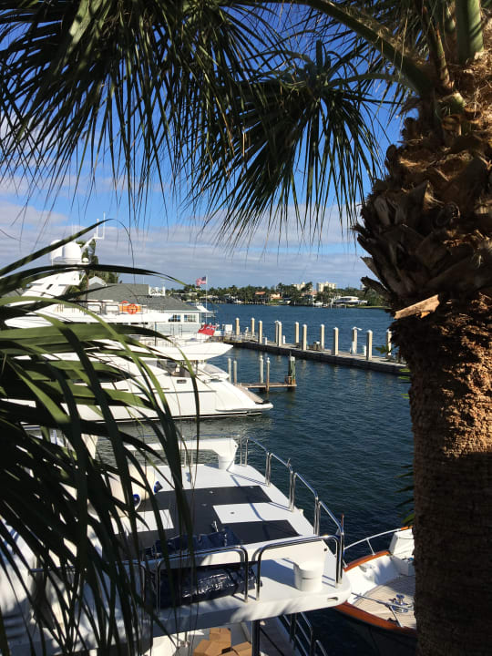 Ausblick Hotel Hilton Fort Lauderdale Marina