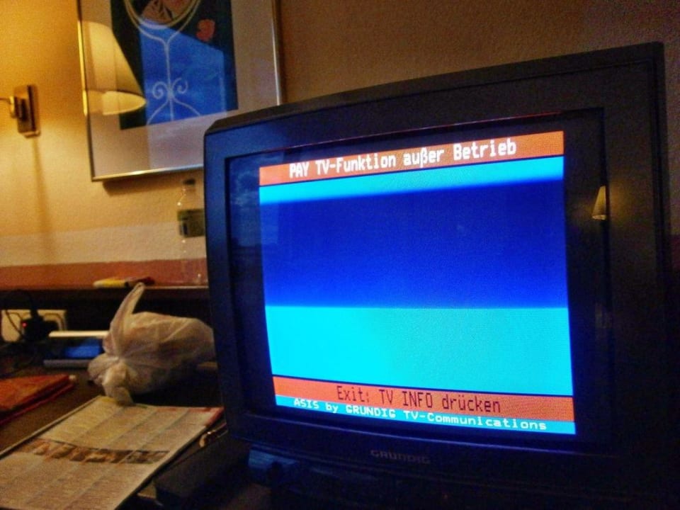 Kein Pay TV, trotz Versprechen ibis Styles Halle