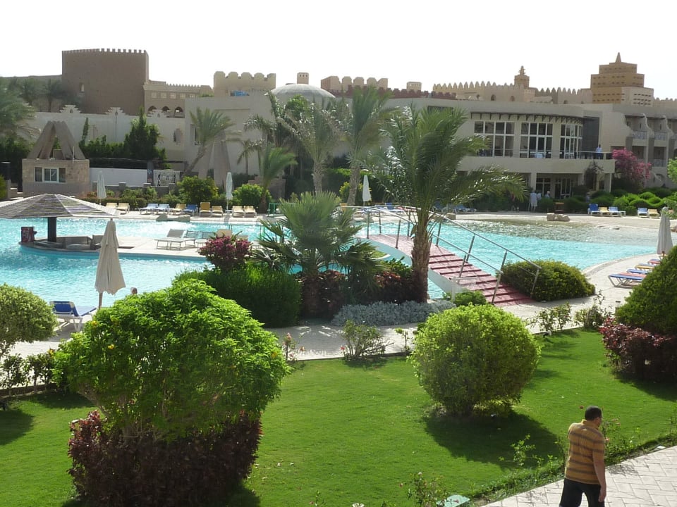 View from the room on the pool Prima Life Makadi Resort