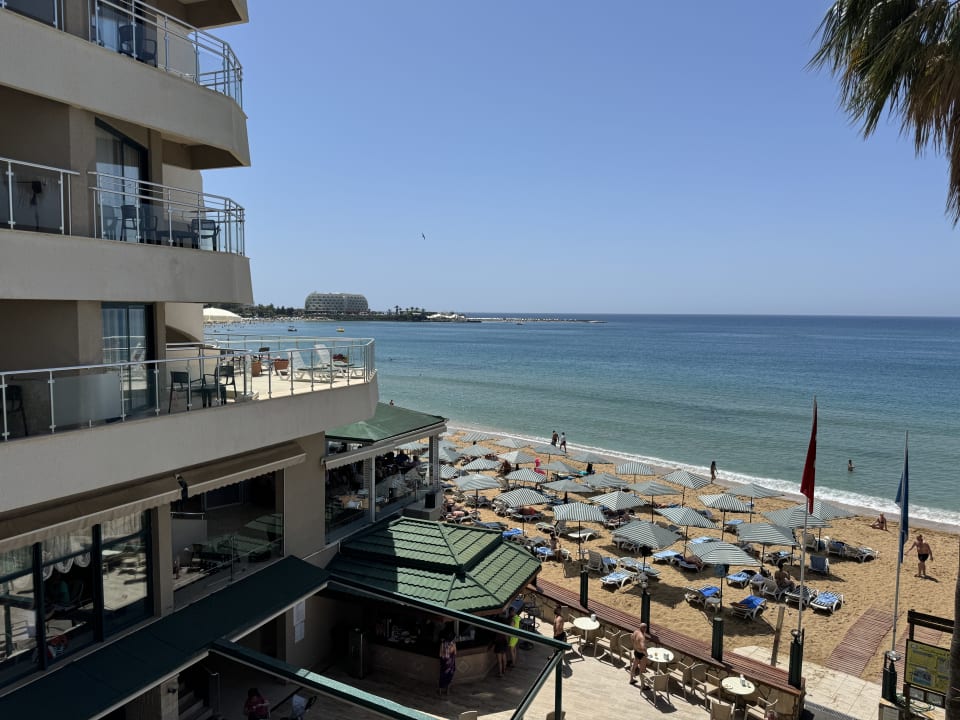 Ausblick Aska Hotel Just in Beach