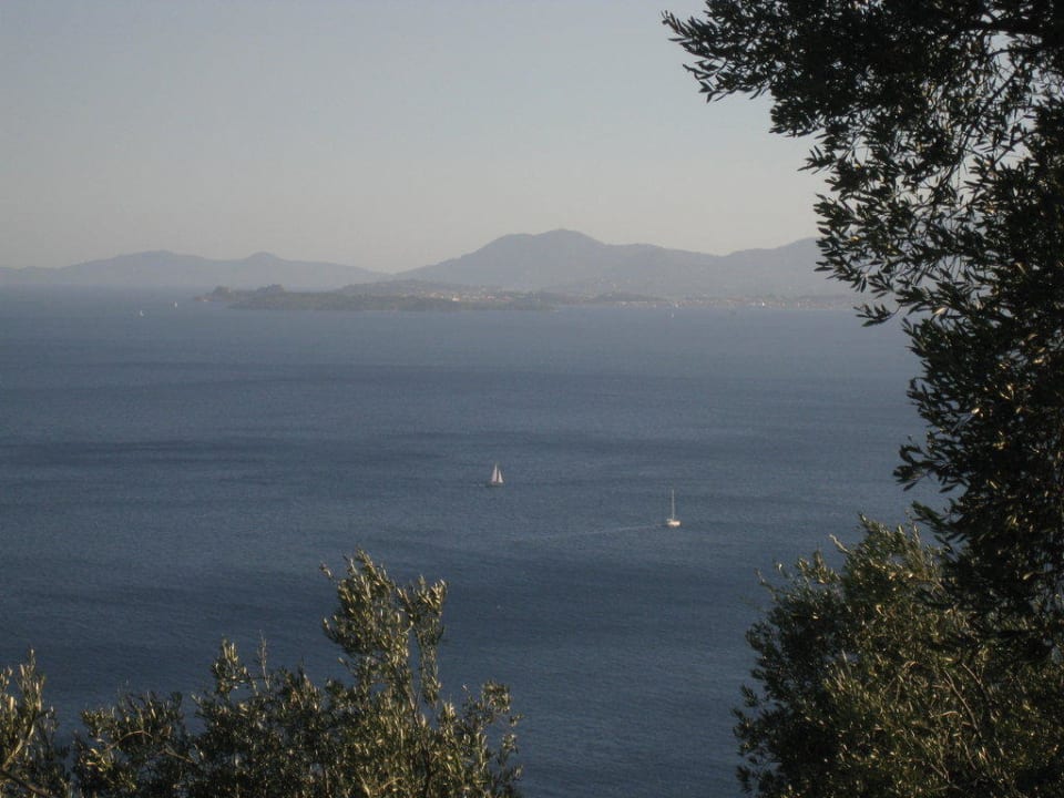Ausblick von Terrasse Ferienwohnung The Little Farmhouse