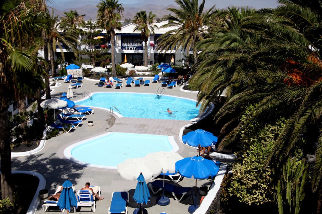 Blick auf Pool Bungalows & Appartements Playamar