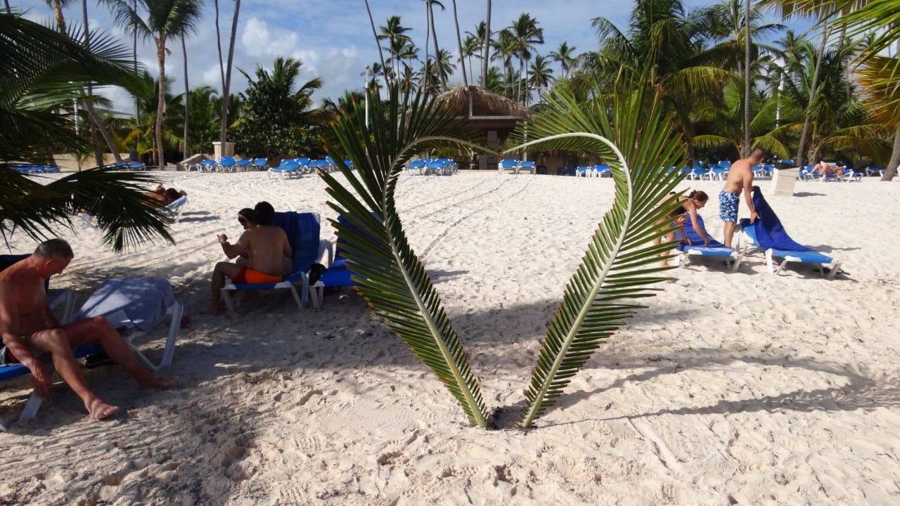 Gefunden ... einladend für ein Erinnerungsfoto Villas Bavaro Resort & Spa