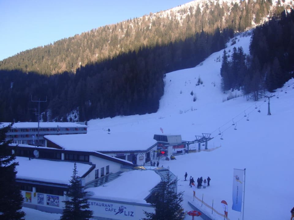 Ausblick aus dem Zimmer Hotel Lizumerhof