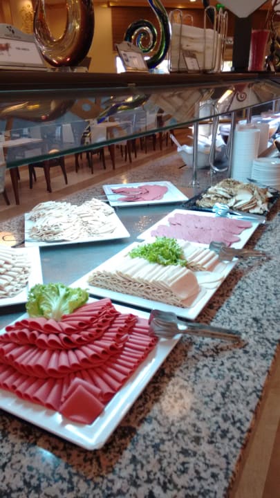 Frühstücksbuffet Crystal Paraiso Aqua Collection