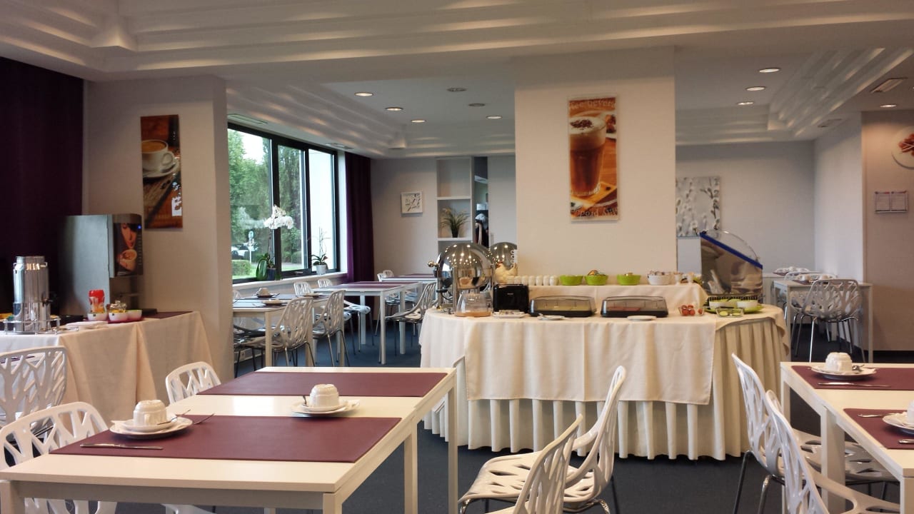 Frühstücksbuffet - sehr Übersichtlich! B-aparthotel Moretus