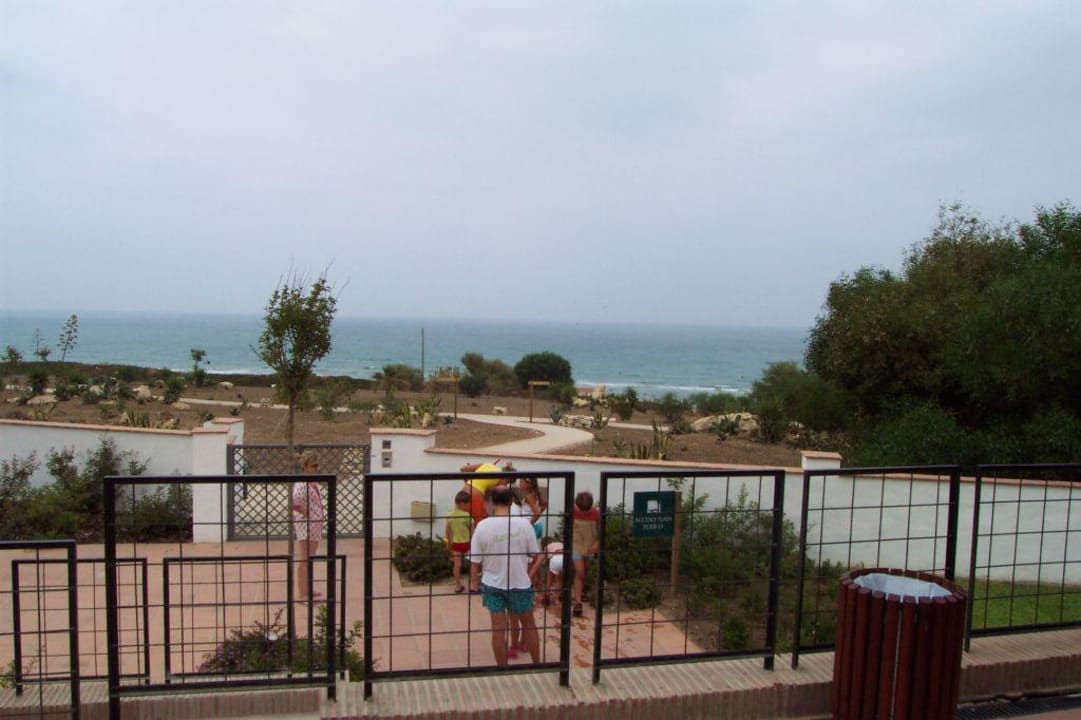 Gartenanlage mit Blick zum Meer Fuerte Conil-Resort