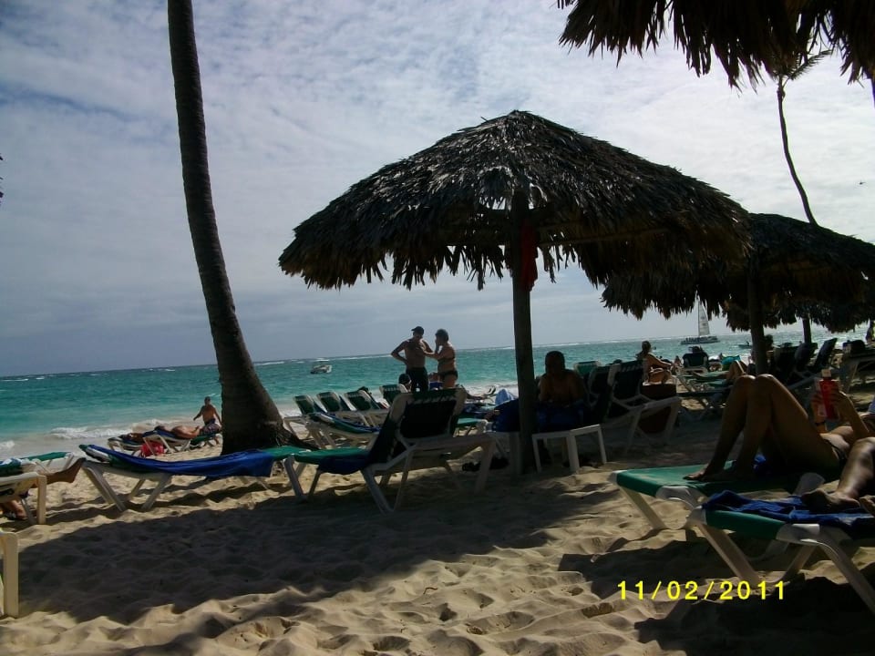 Schöner Ausblick von der Liege Grand Palladium Select Bávaro Resort & Spa