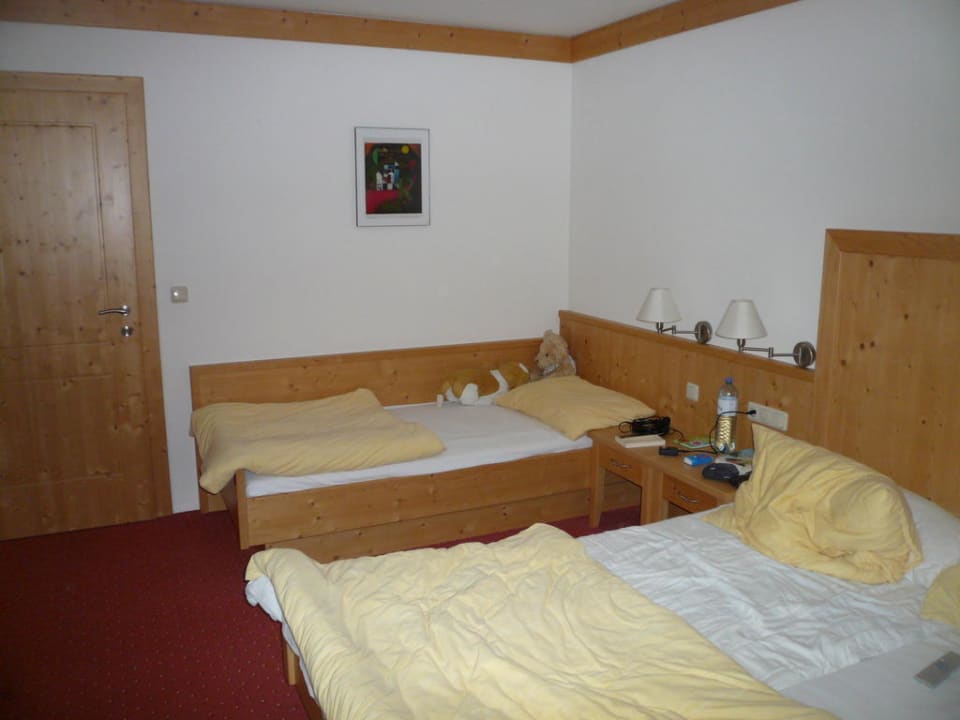 Schlafraum Appartementhaus Elmo