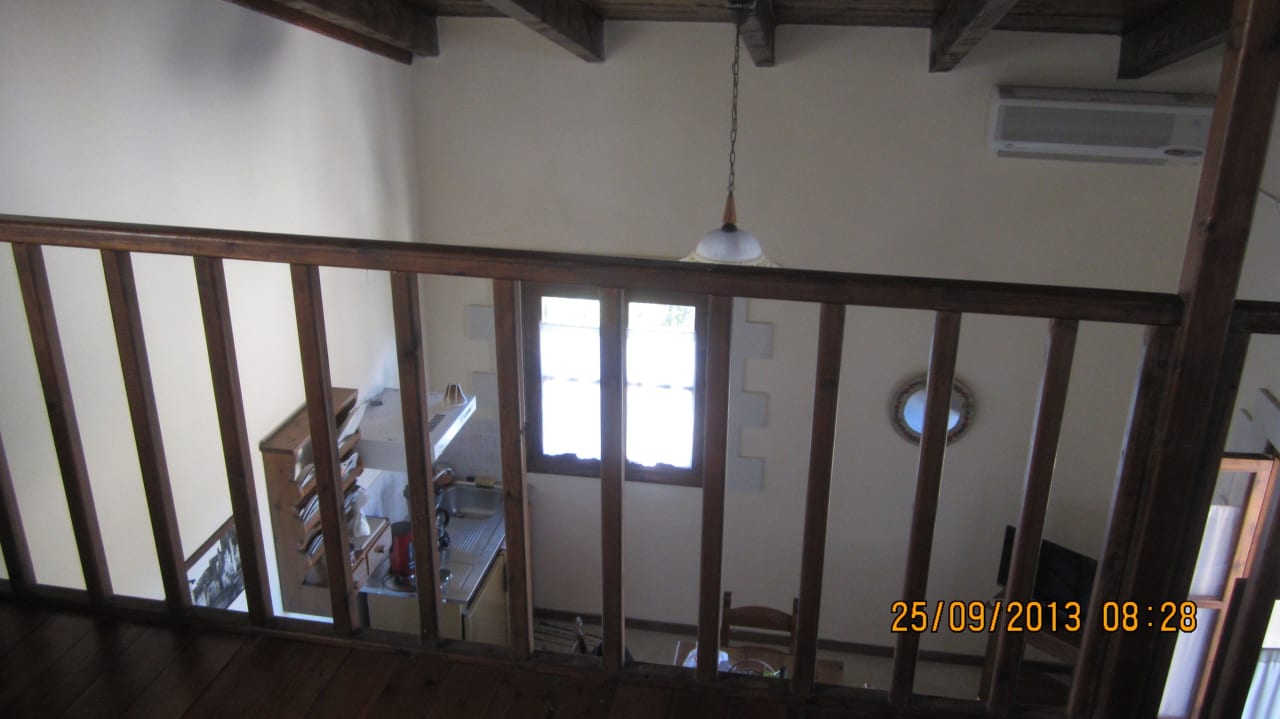 Von der Galerie ( Schlafbereich ) auf den wohnbere Helianthos Traditional Villas