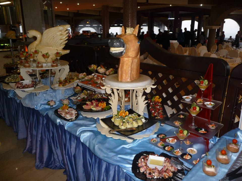 Sehr leckeres Essen Hotel Kalithea Horizon Royal