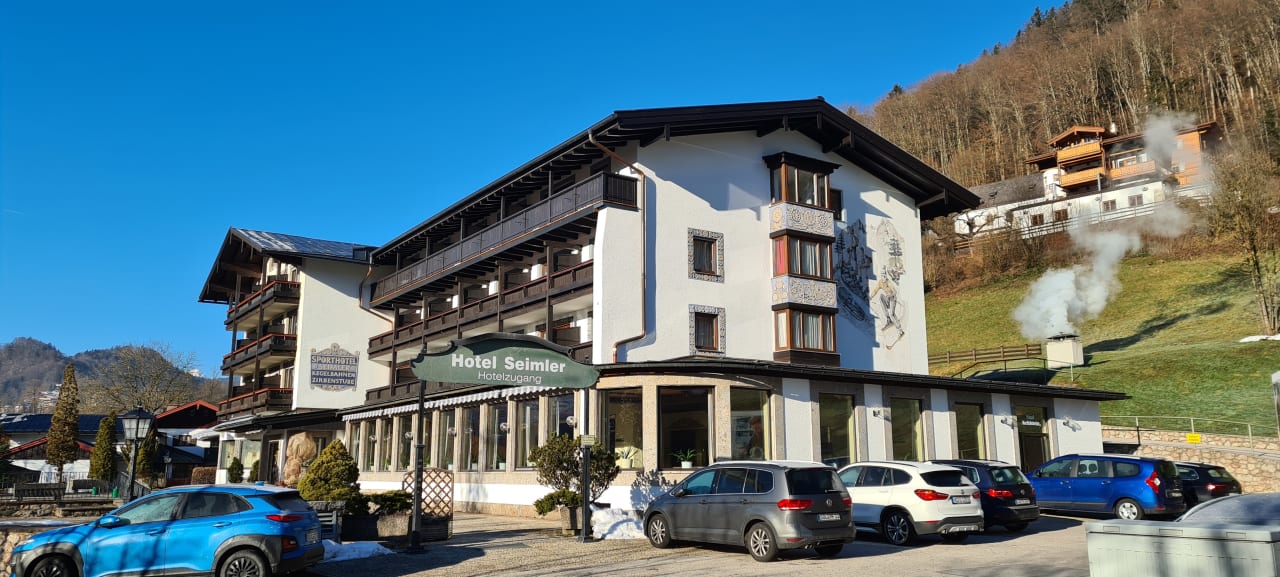 Außenansicht Alpensport-Hotel Seimler