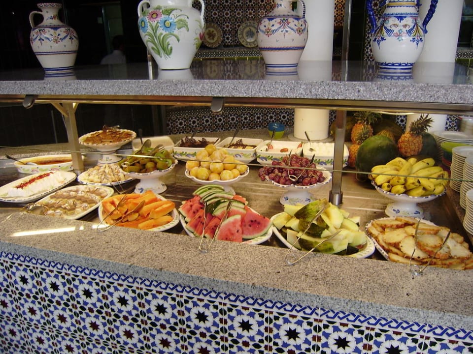Abendessen Seaside Hotel Sandy Beach