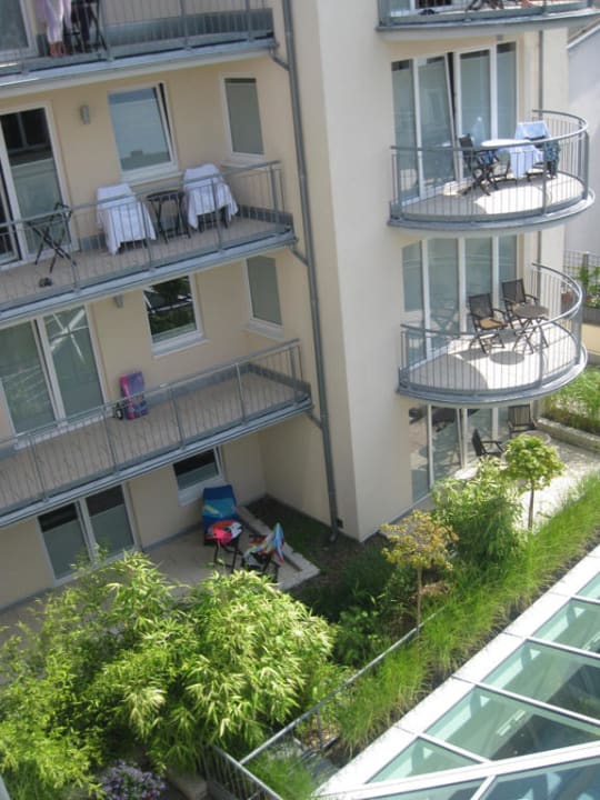 Innenhof Das Ahlbeck Hotel & SPA