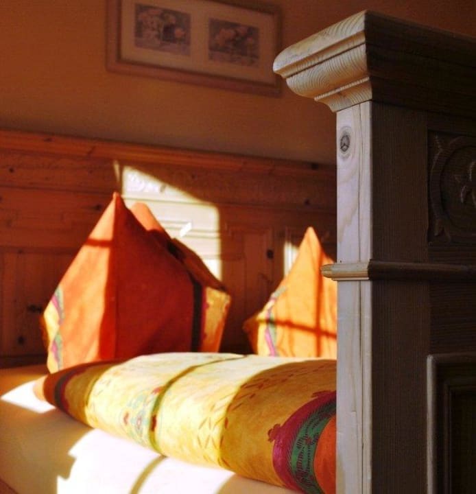 Echtholzbetten in unserer Familiensuite Romantik Pension Lehrberg