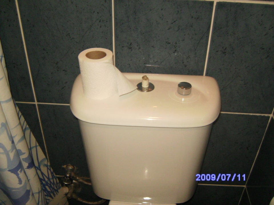 Defekte WC-Spülung Hotel Krystal Beach