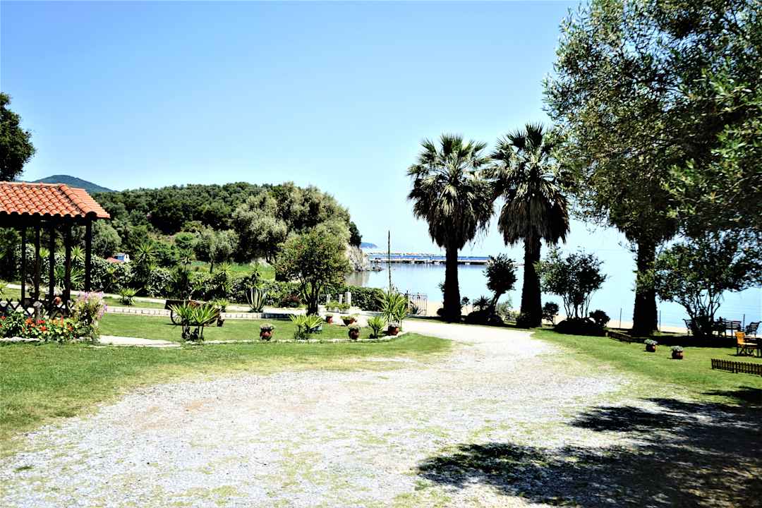 Ausblick Pension Karvounoskala