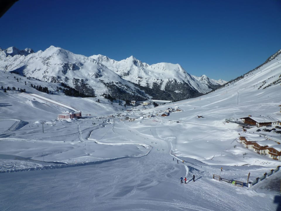 Blick vom Balkon VAYA Kühtai