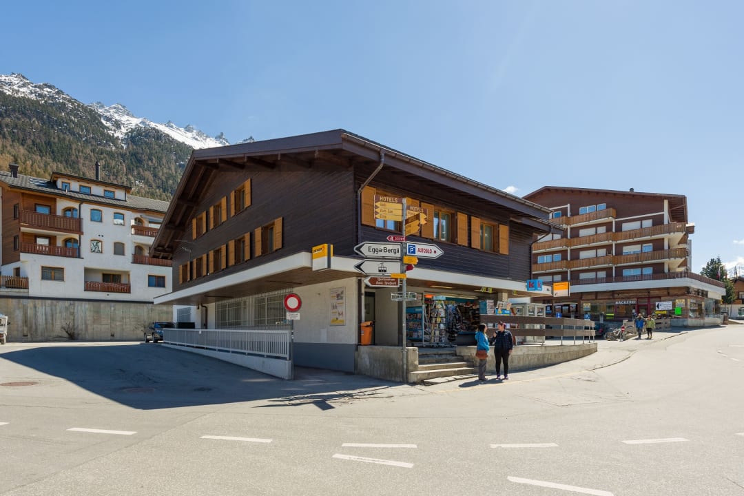 Außenansicht Ferienwohnungen Postgebäude