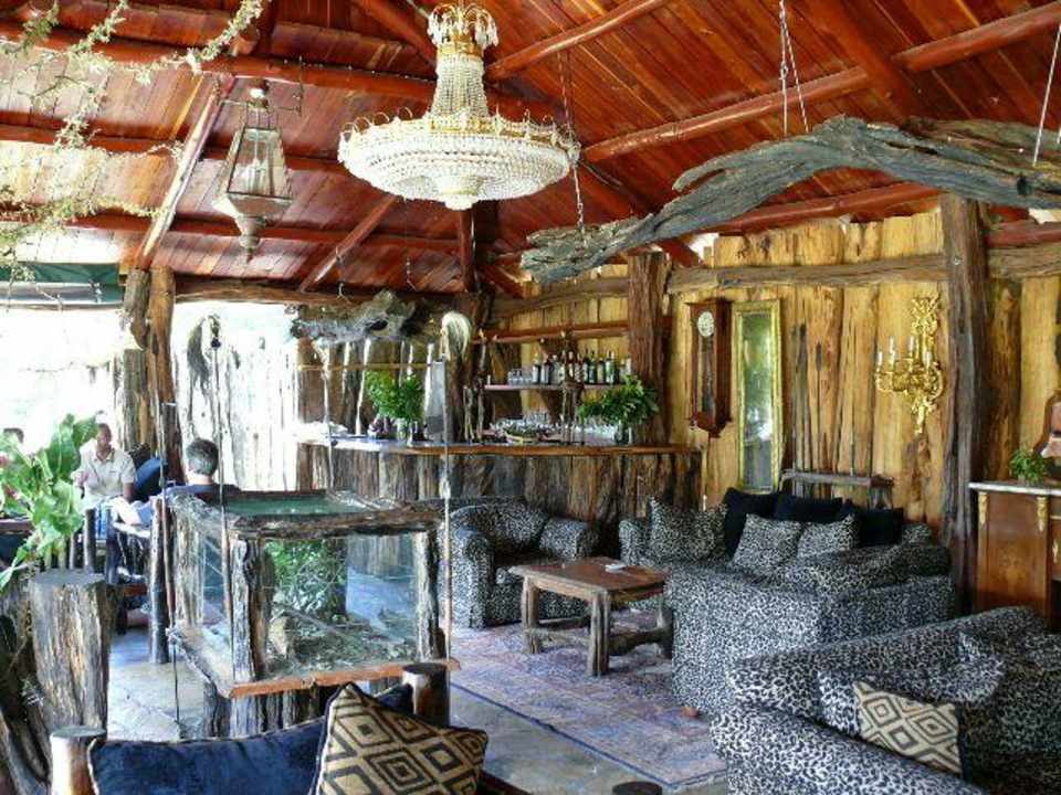 Bar-/Loungebereich Royal Mara Safari Lodge