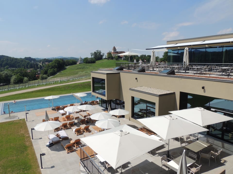 Aussicht vom Zimmer LOISIUM Wine & Spa Hotel Südsteiermark