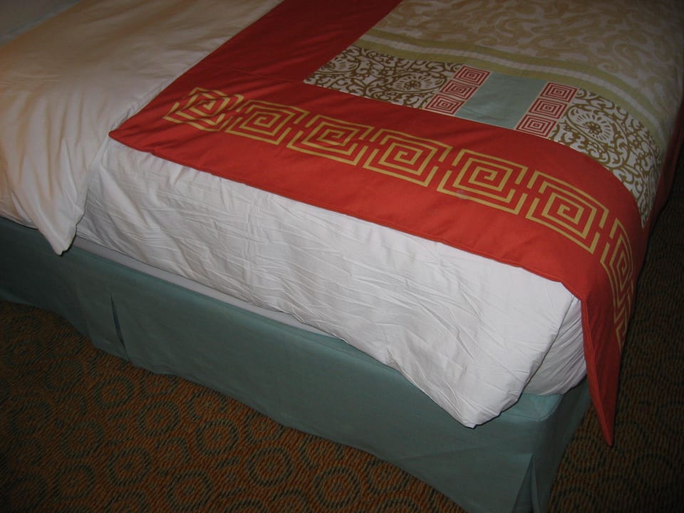 Bett beim Einchecken Atlantis, The Palm