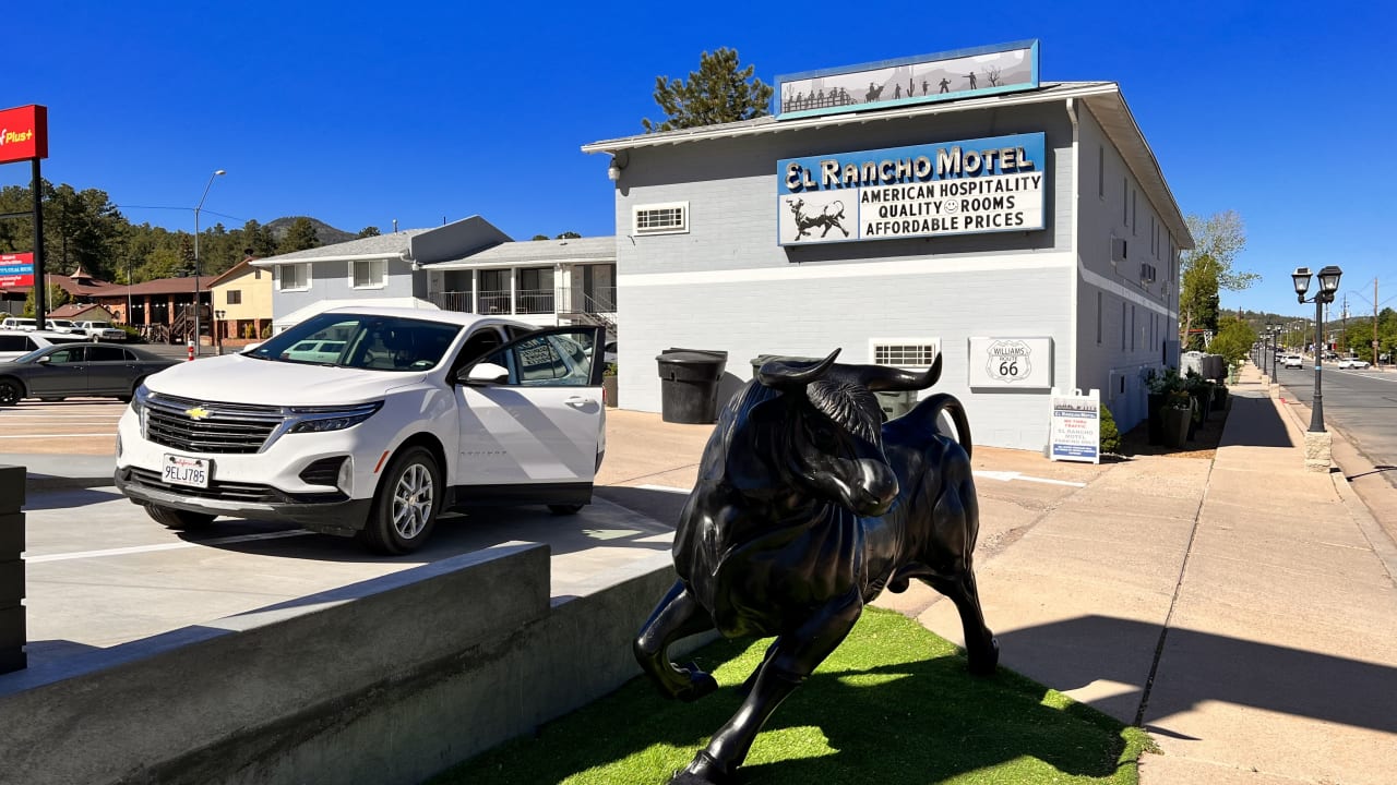 Außenansicht Motel El Rancho