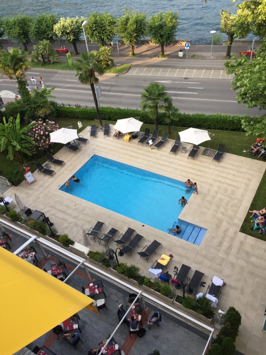 Pool H4 Hotel Arcadia Locarno