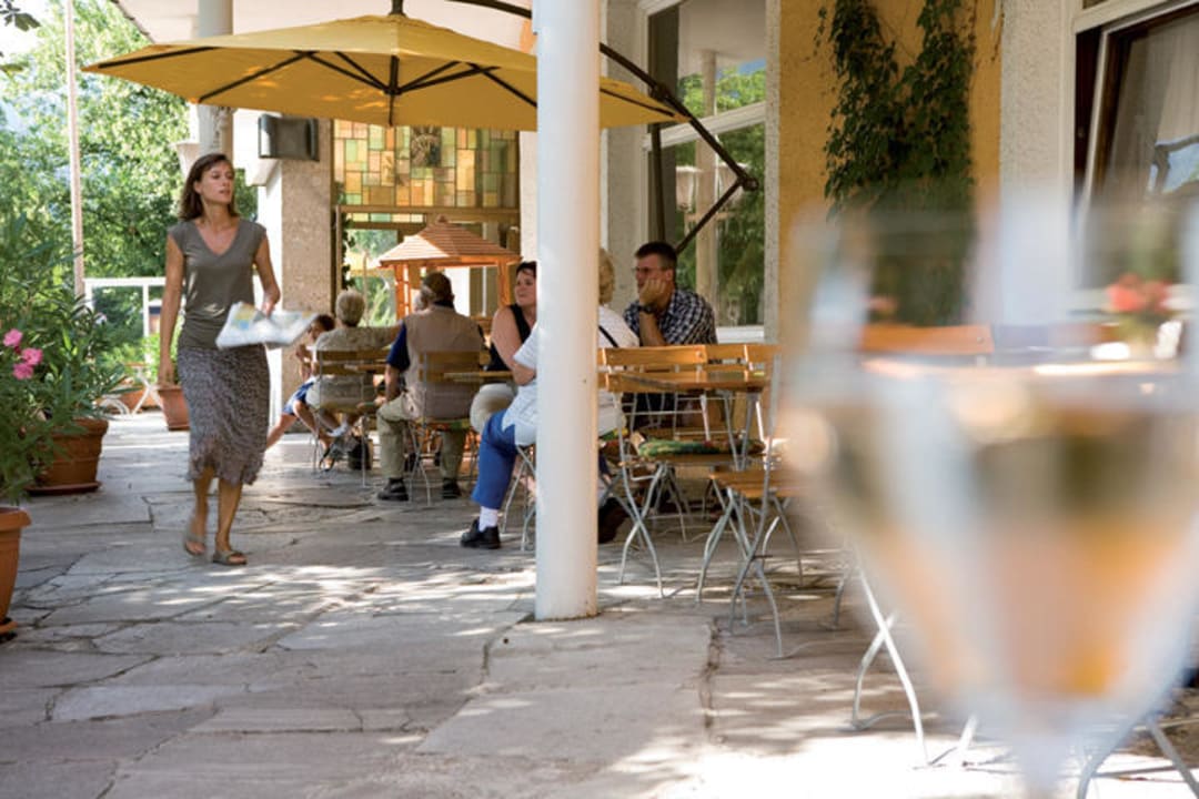 Terrasse Hotel Vier Jahreszeiten